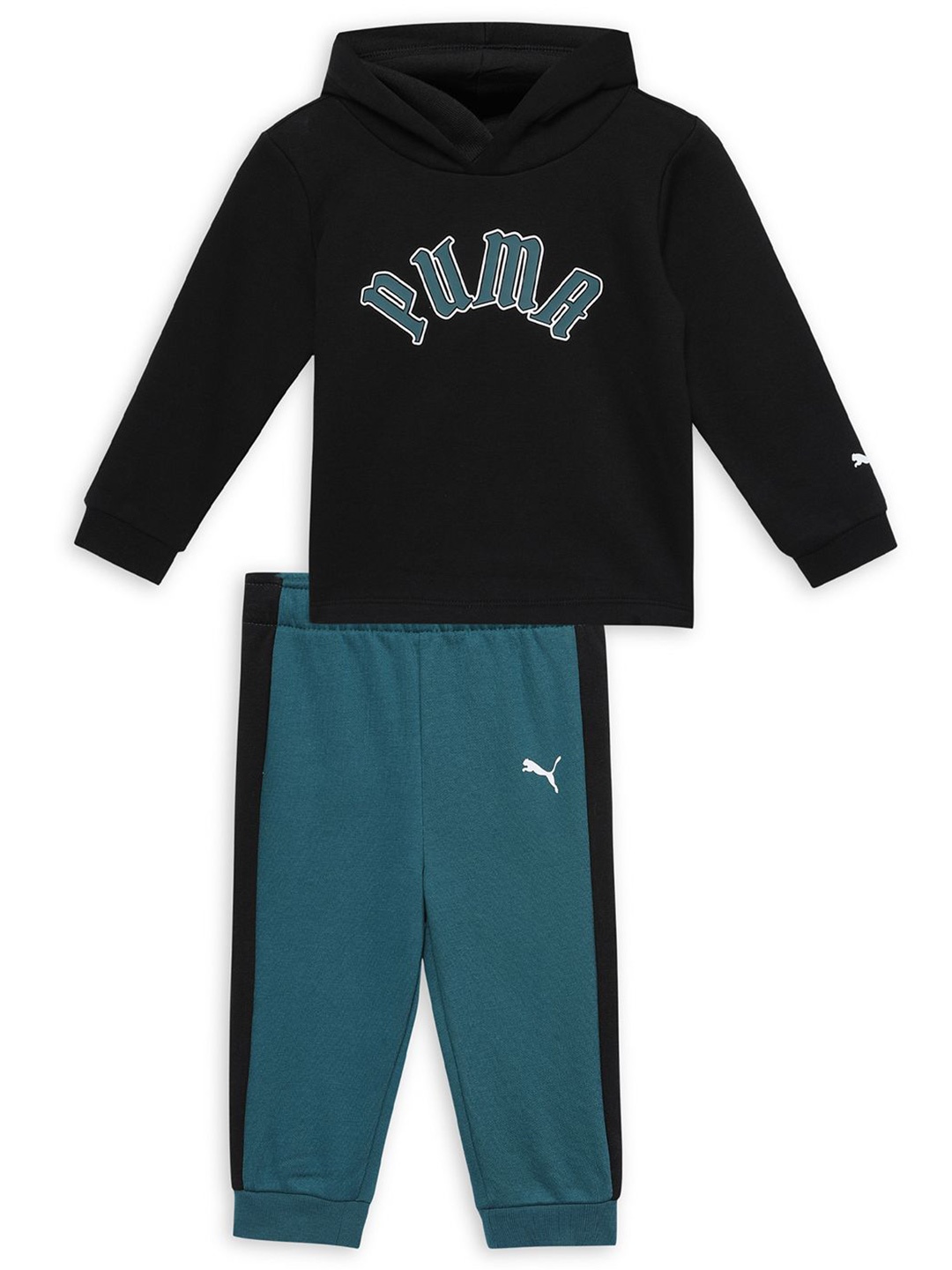 

Puma PLAY LOUD MINICATS Toddlers' Jogger Set, Black