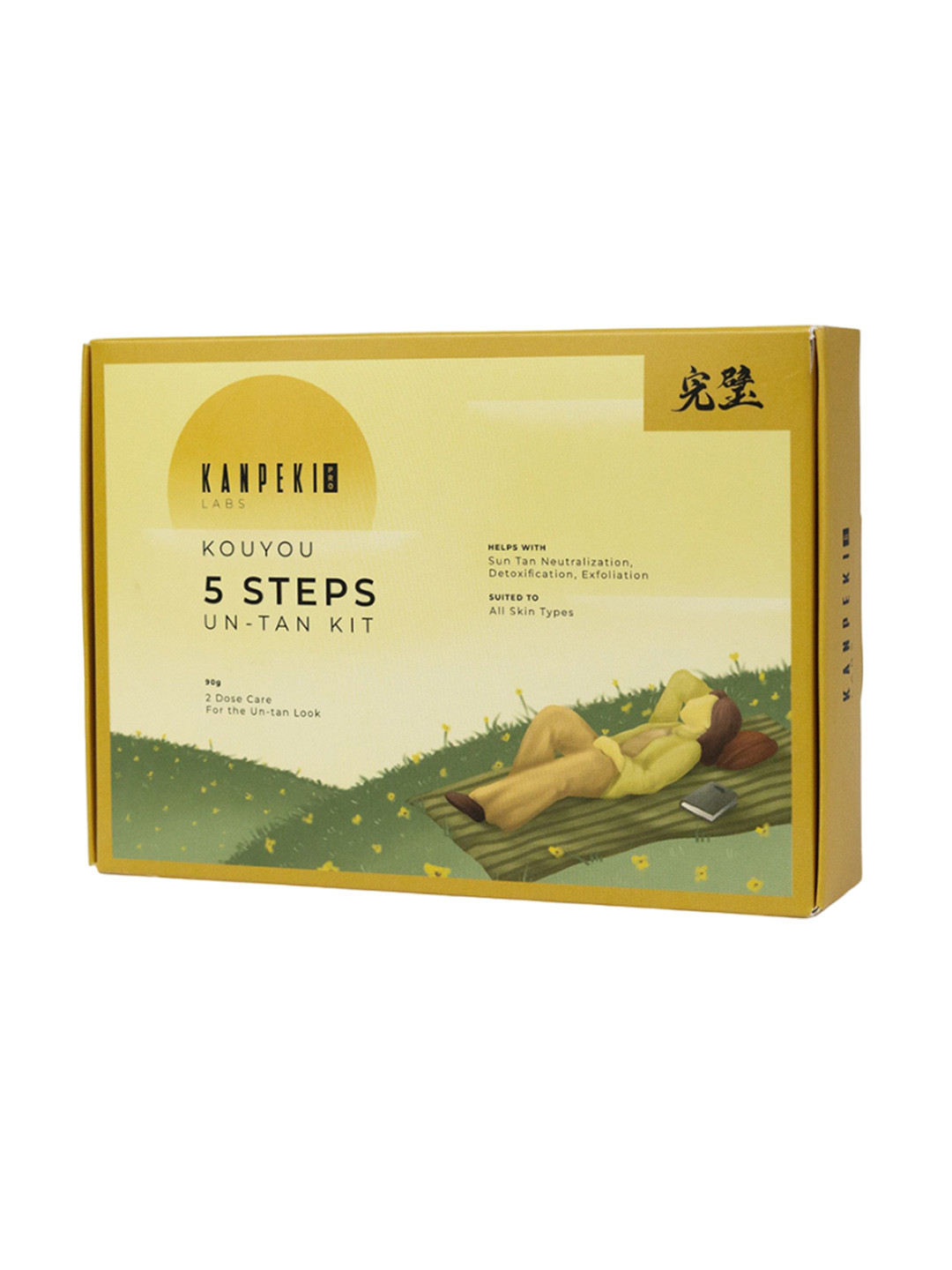

Kanpeki Kouyou 5 Step Un-Tan Facial Kit, Yellow