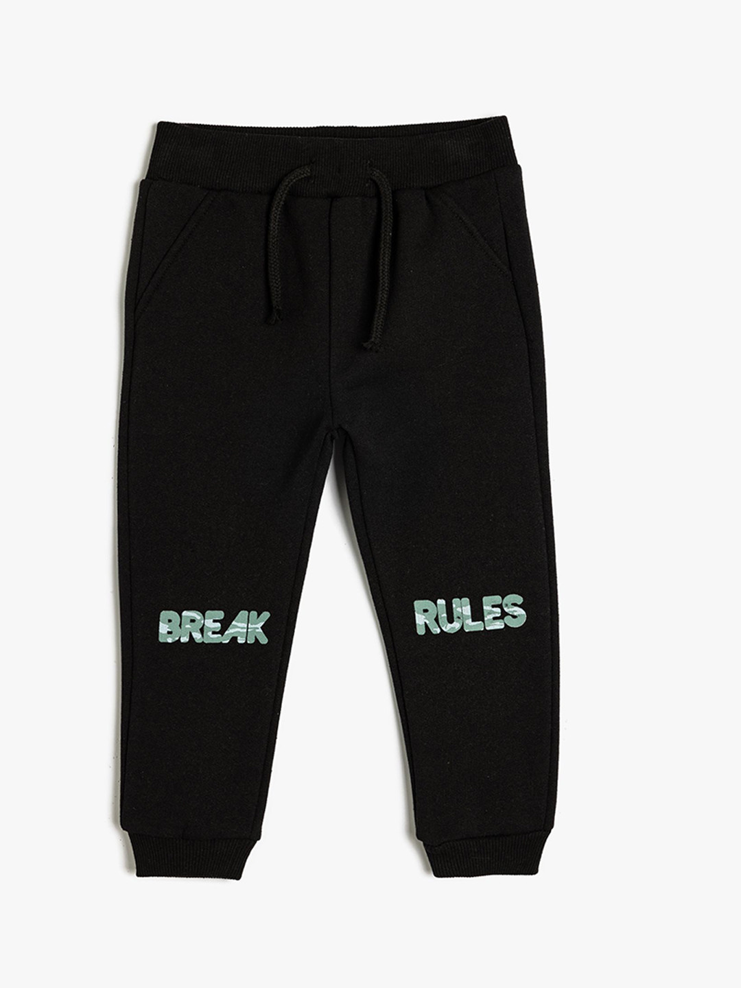 

Koton Boys Printed Joggers 8684288504799-999, Black