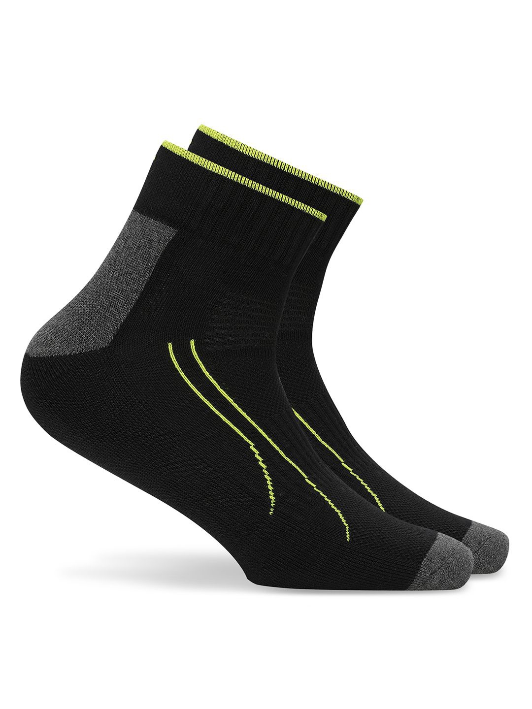 

Puma Performance Train Unisex Pack Of 2 Ankle Length Socks, Black