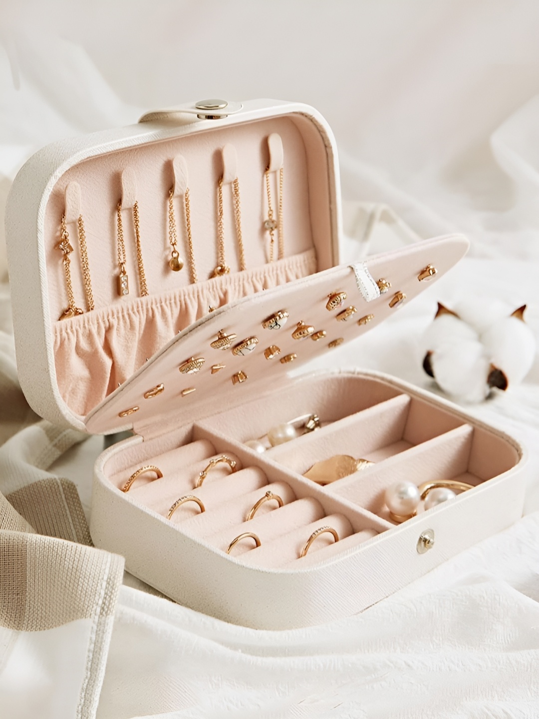 

Estele White Set of 1 Regular Jewellery Organiser Organisers