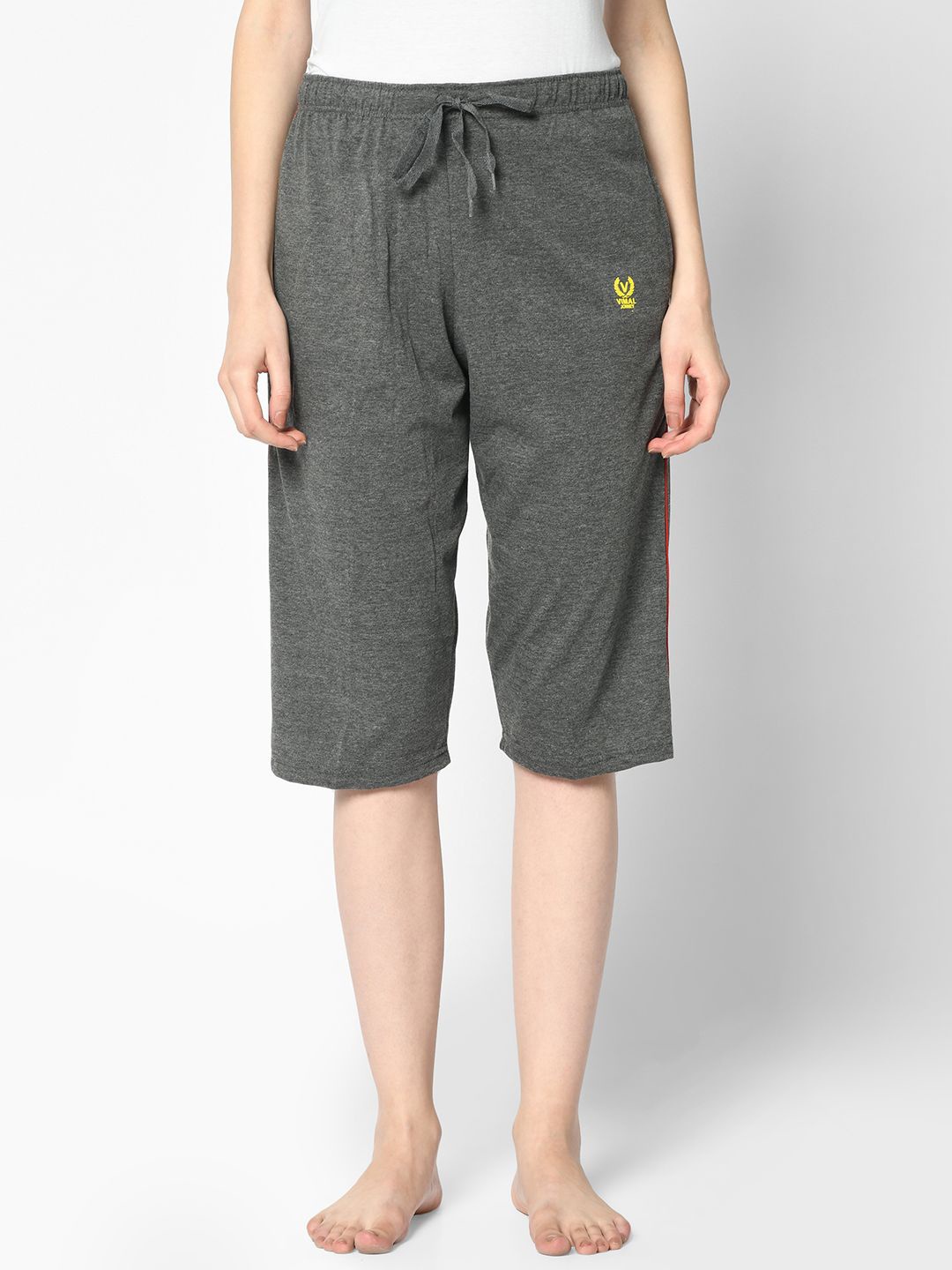 

VIMAL JONNEY Women Capris, Grey