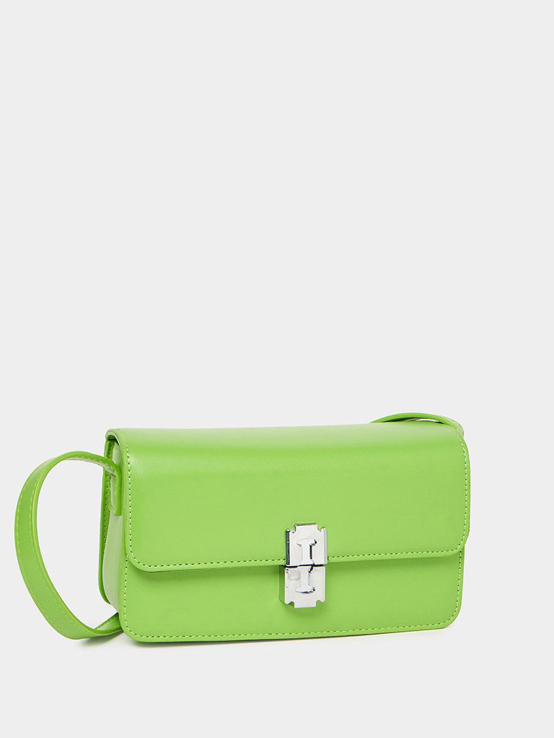 

Styli Structured Handheld Bag, Green