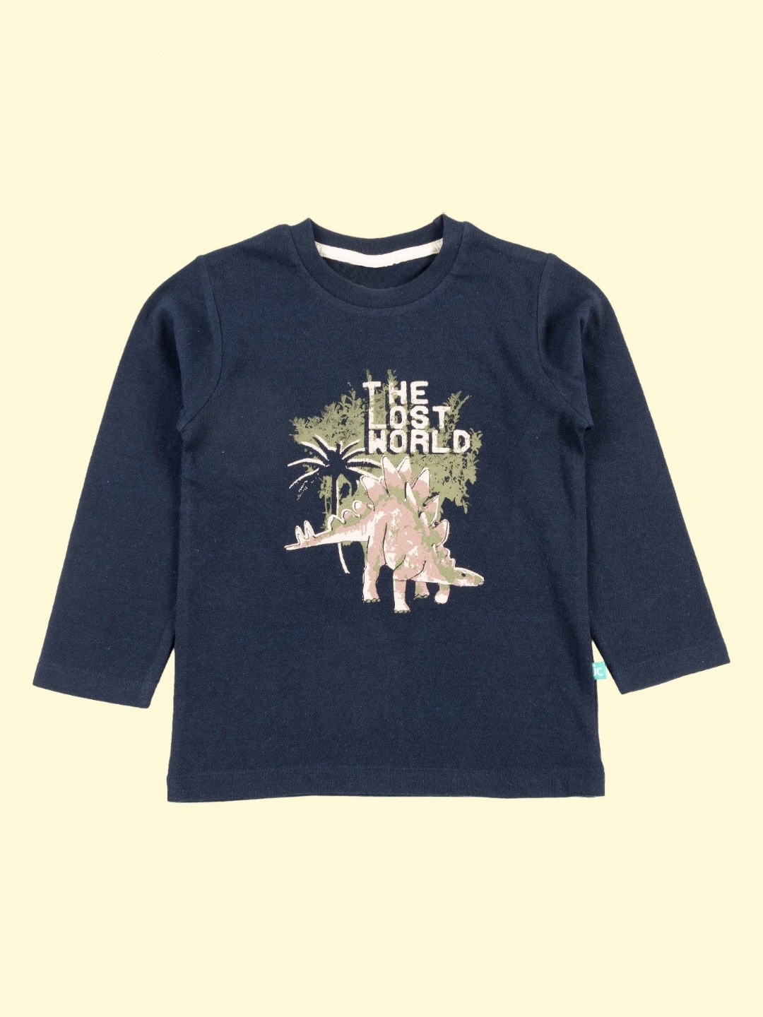 

BAESD Boys Printed Applique T-shirt, Navy blue