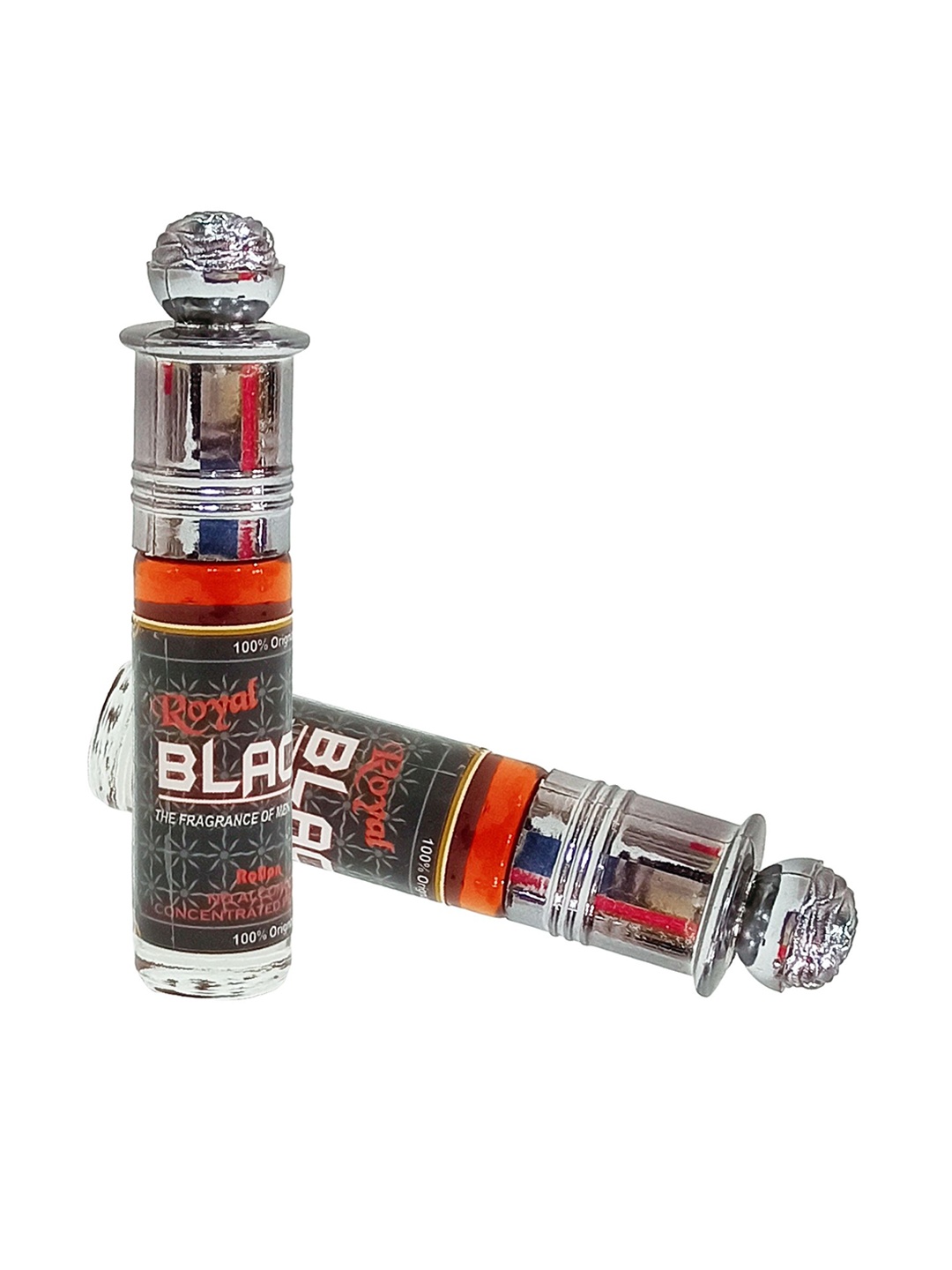 

INDRA SUGANDH BHANDAR Men Royal Black Attar Roll-On - 6ml, Red