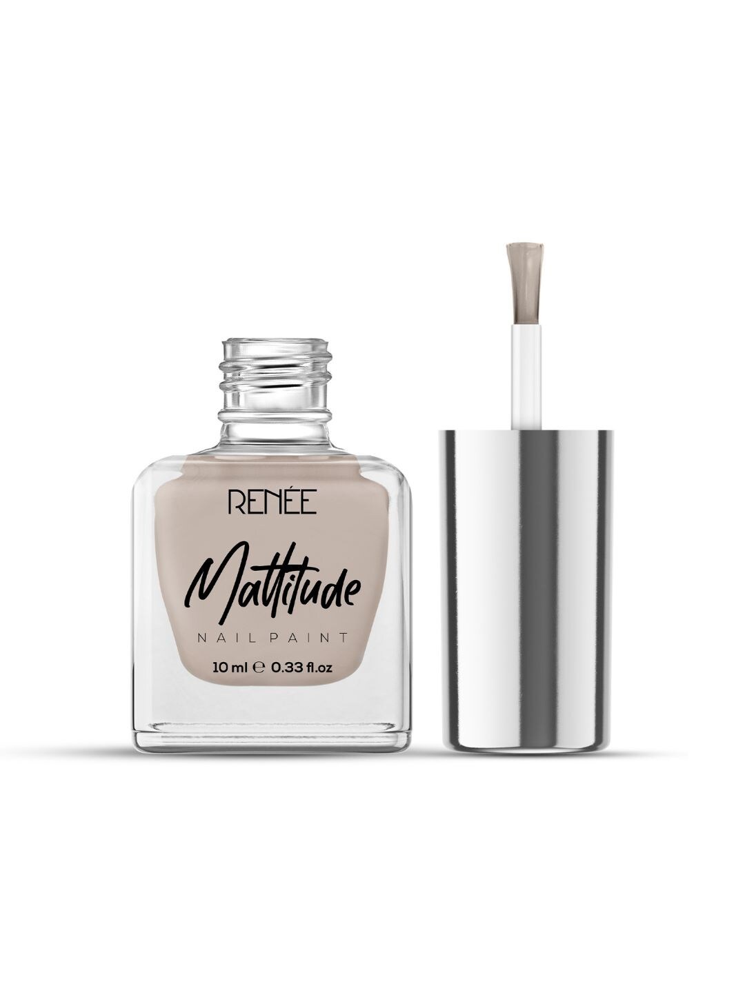 

Renee Mattitude Nail Paint 10ml - Soft Clay, White