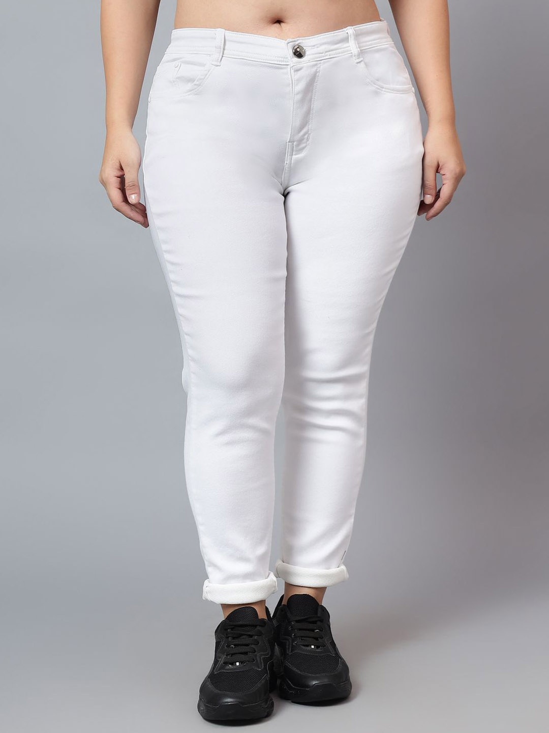 

Nifty Women Skinny Fit Stretchable Jeans, White