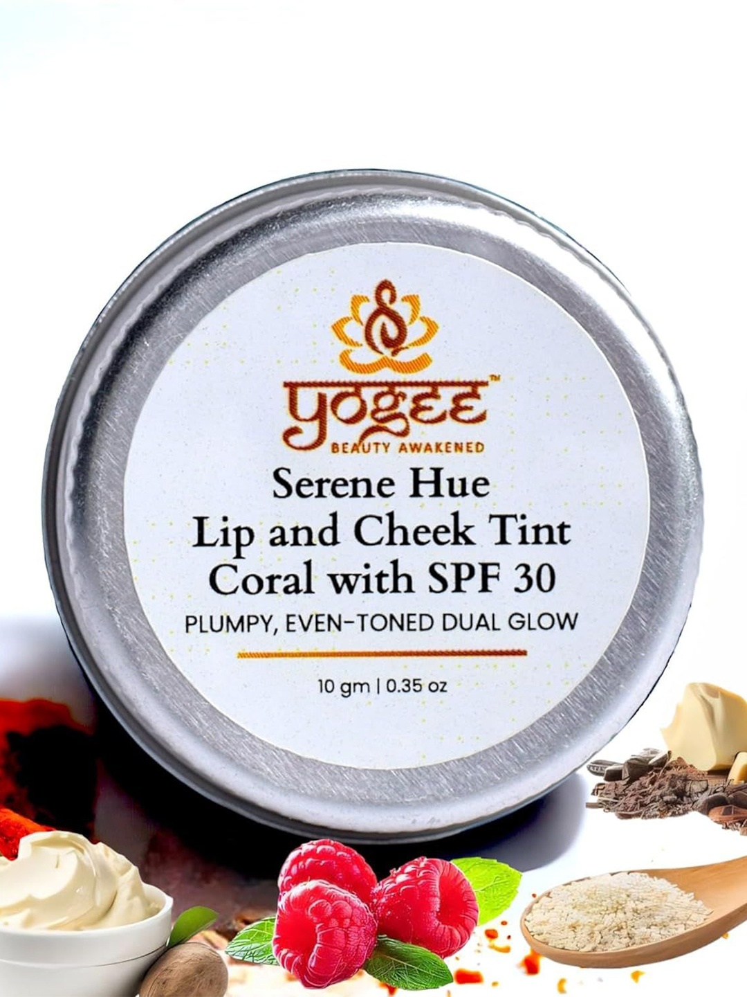 

YOGEE Serene Hue Lip & Cheek Tint With SPF 30 - 10g - Coral