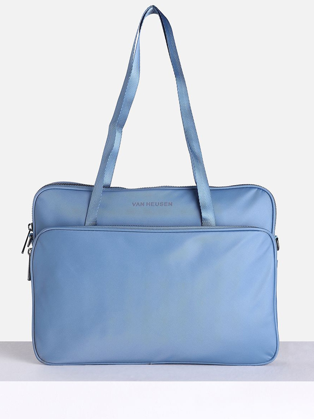 

Van Heusen Woman Solid Up To 17 Inch Laptop Bag, Blue