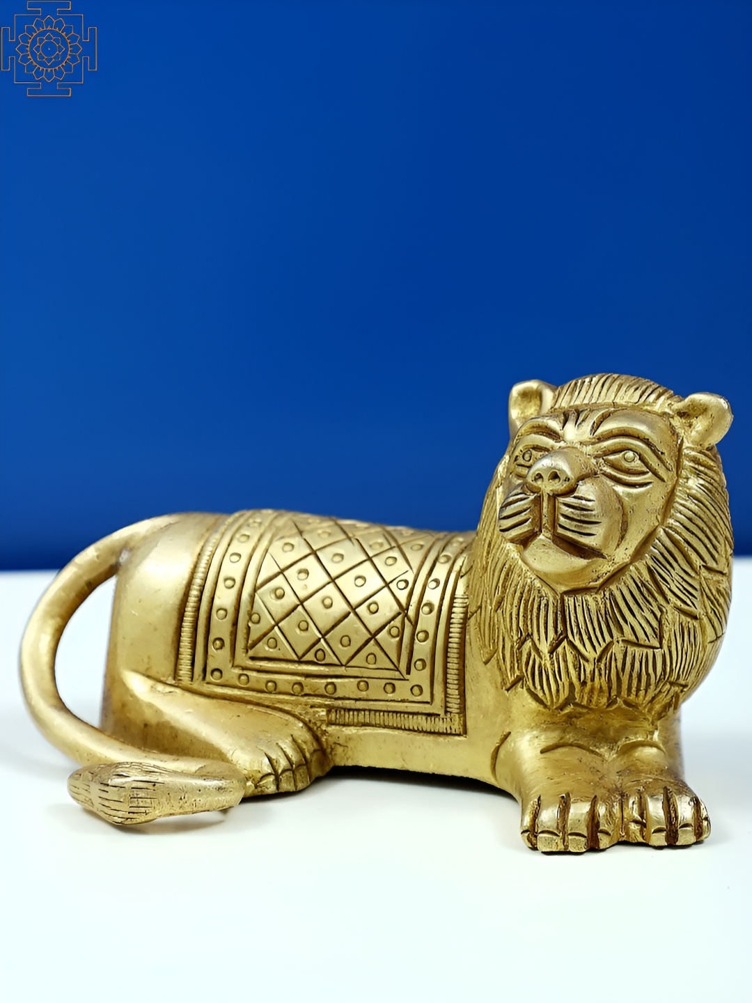 

Exotic India Gold-Toned Religious Figurine Showpiece