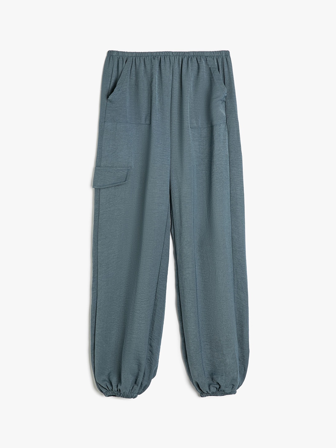 

Koton Girls Mid-Rise Loose Fit Joggers Trousers, Navy blue