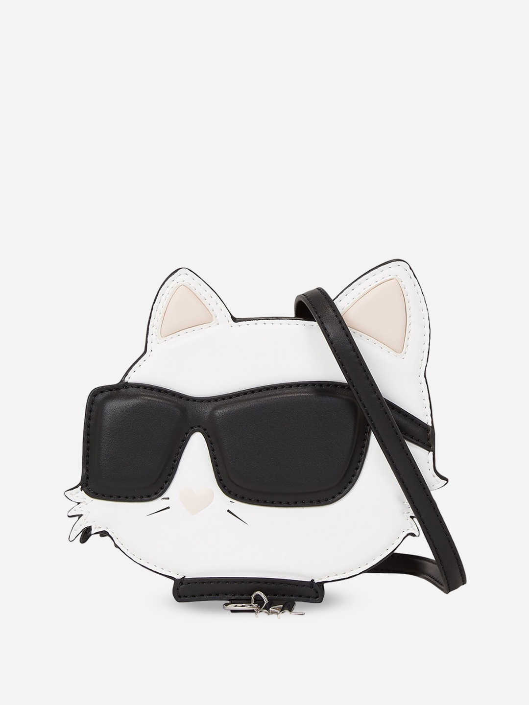 

Karl Lagerfeld Colourblocked Structured Shoulder Bag with Tasselled, Multi