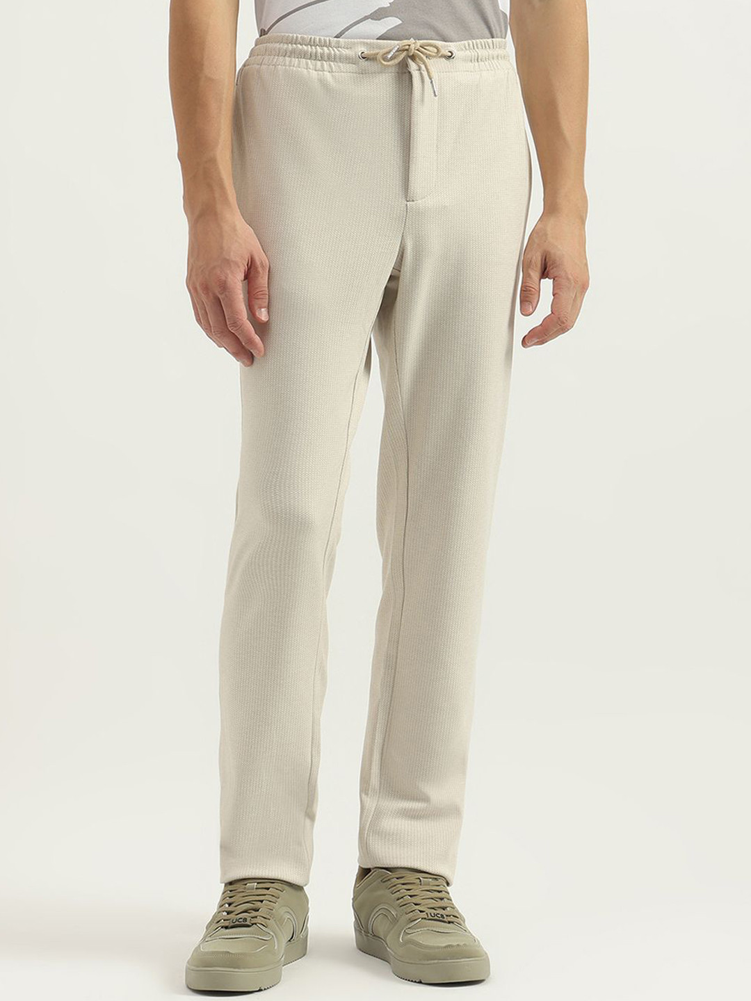 

United Colors of Benetton Men Relaxed Trousers, Beige