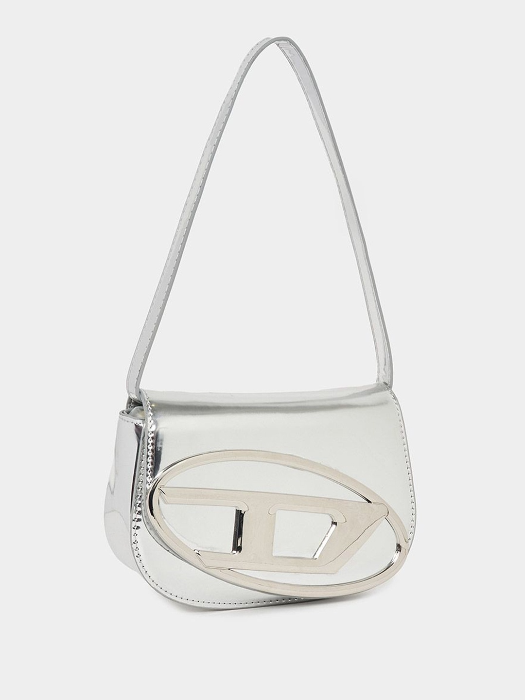 

Styli Baguette Handheld Bag, Silver