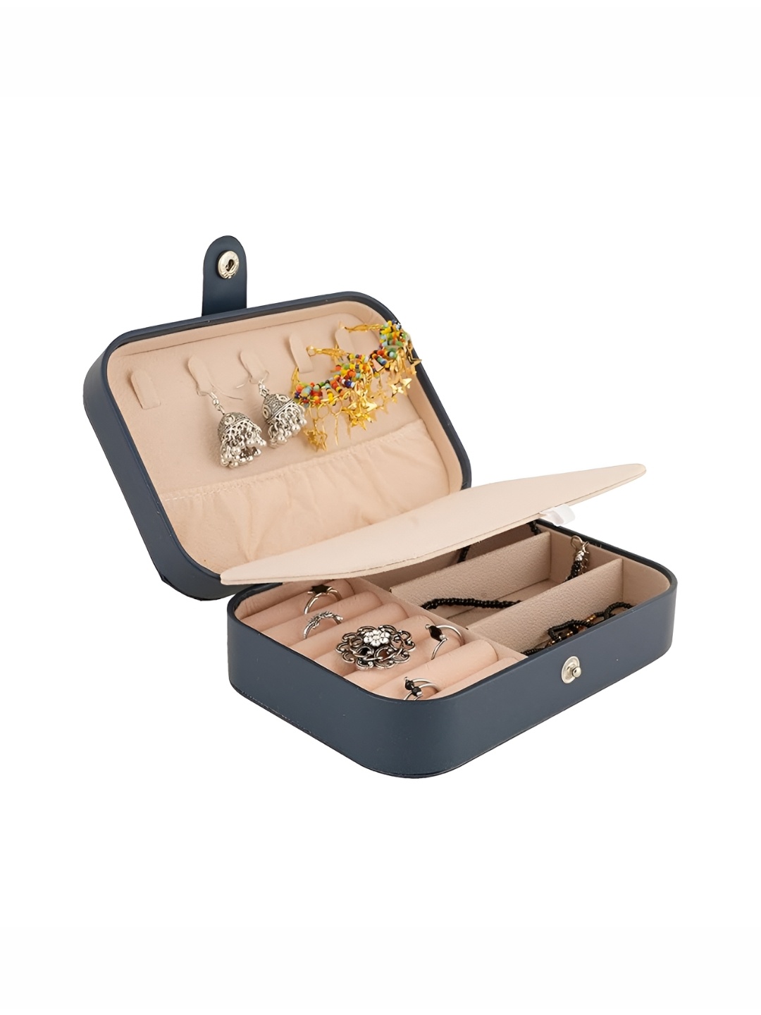 

Estele Navy Blue Set of 1 Regular Jewellery Organiser Organisers