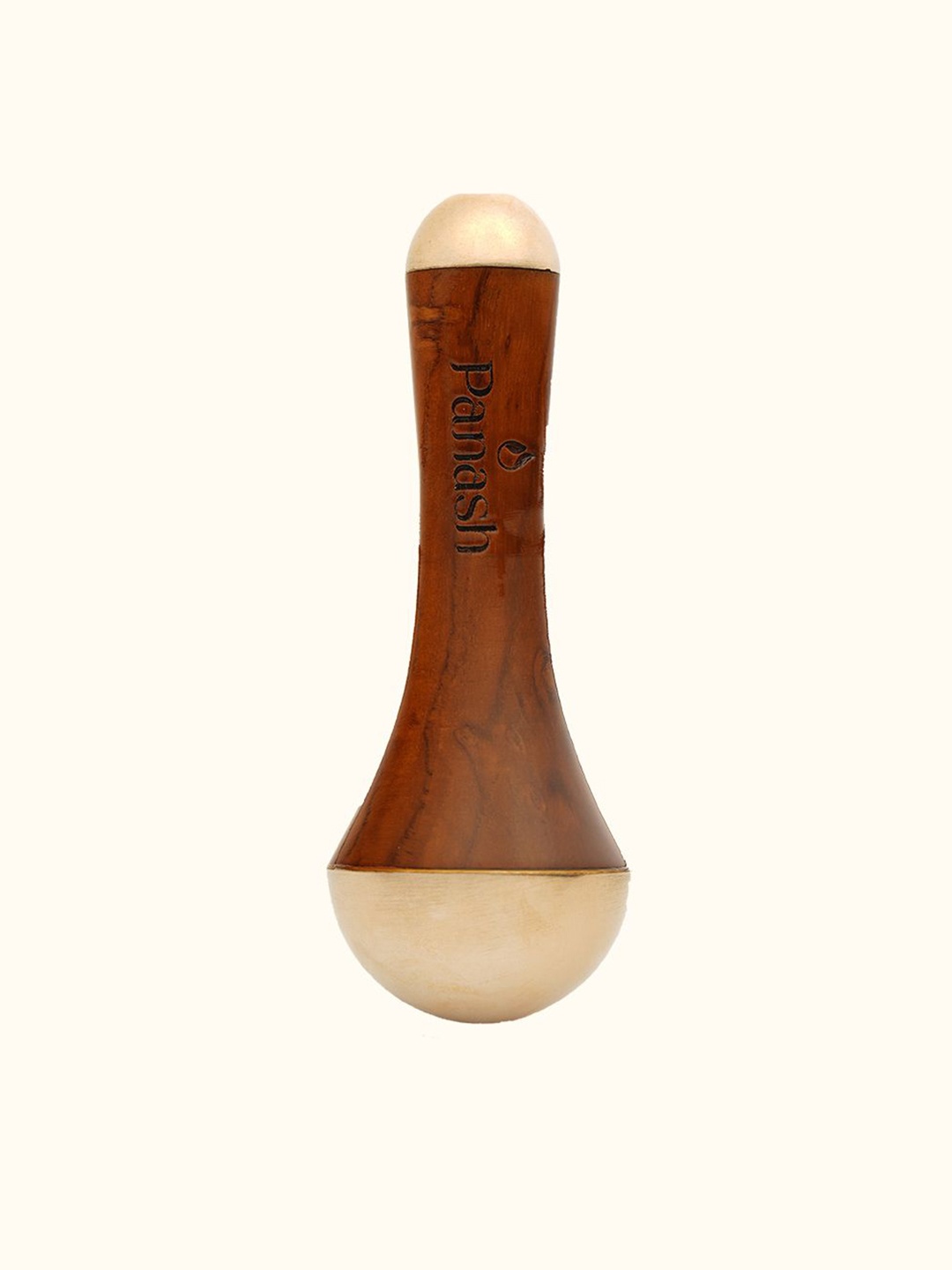 

PANASH Kansya Wand Face Massager, Brown