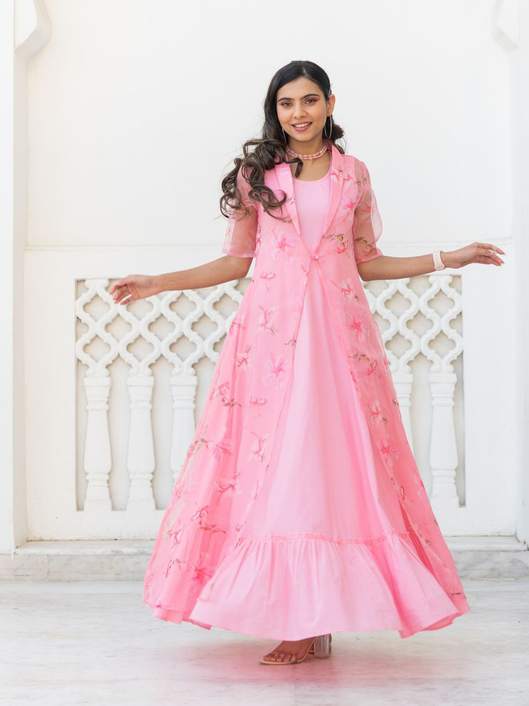 

Kohsh Maxi Ethnic Dresses, Pink