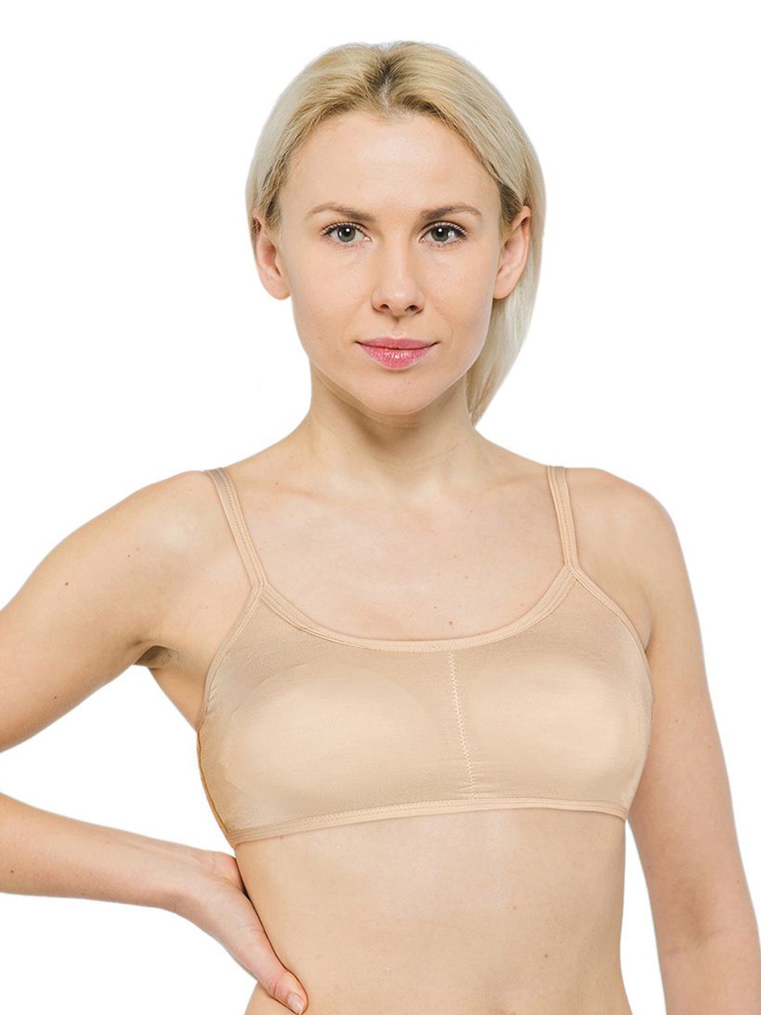 

ComfyStyle Bra Full Coverage Underwired Lightly Padded, Beige