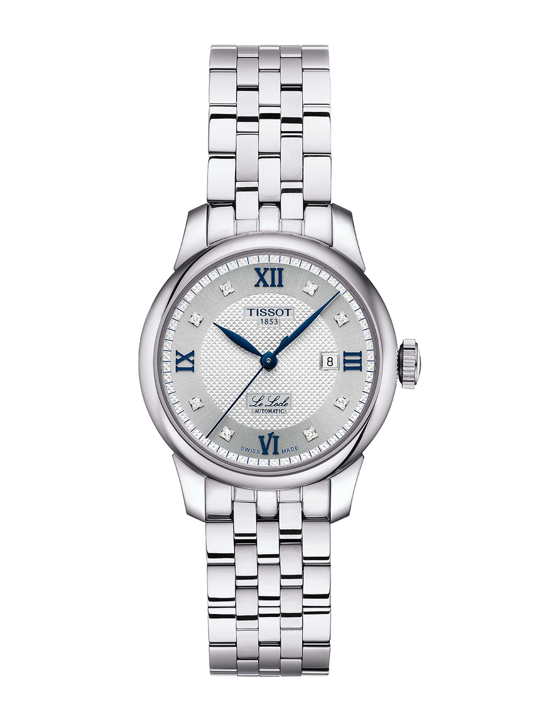 

TISSOT Women Dial & Stainless Steel Straps Analogue Automatic Motion Powered Watch T0062071103601, Silver