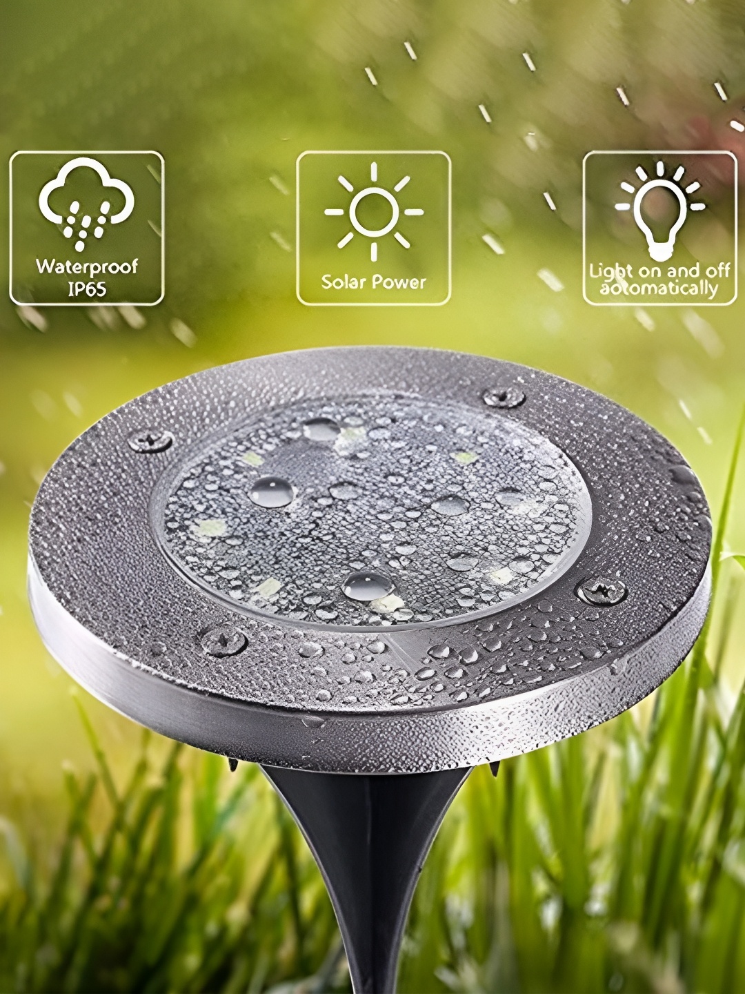 

WENS Black Stainless Steel Outdoor Lamps