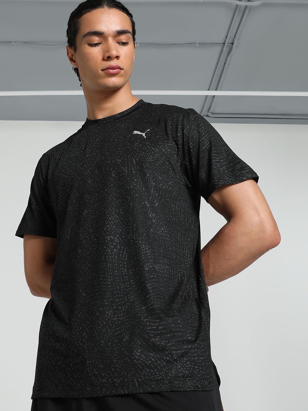 

Puma M Studio Cloudspun Aop Tee, Black