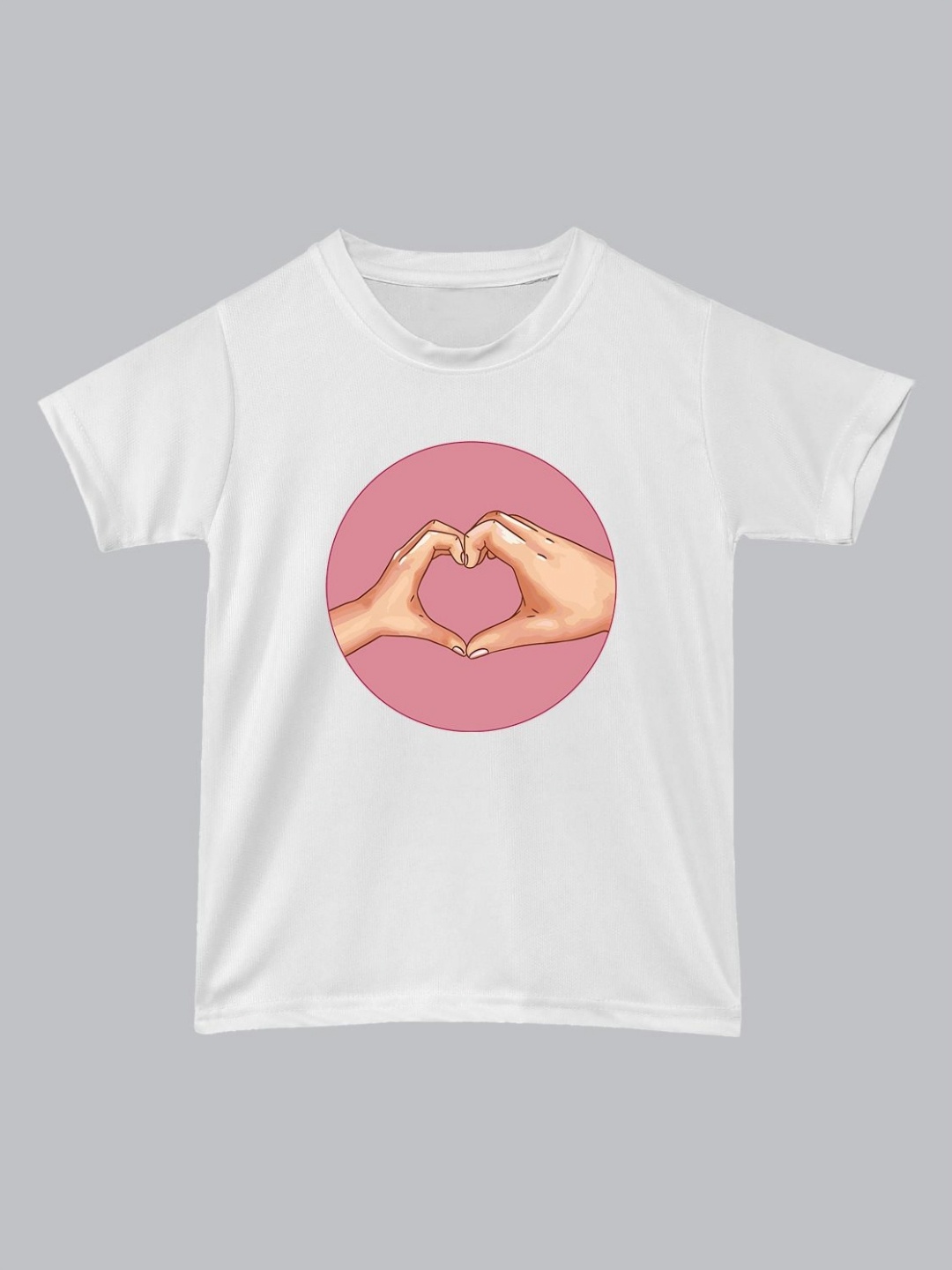 

BAESD Unisex Kids Graphic Printed Round Neck T-Shirt, White