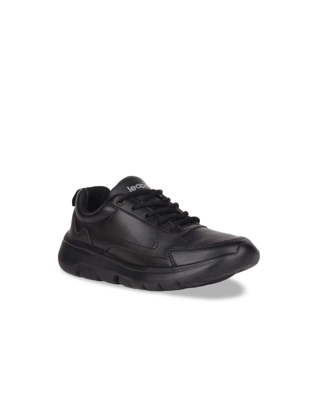 

Liberty Kids Schlstar-L Solid Lace-Up Uniform School Shoes, Black