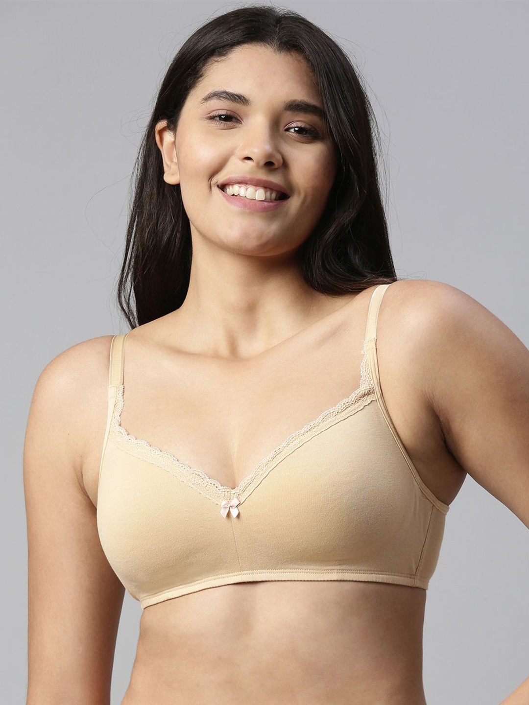 

Enamor Padded Wired Full Figure Strapless & Multi-Way Bra F074, Pink
