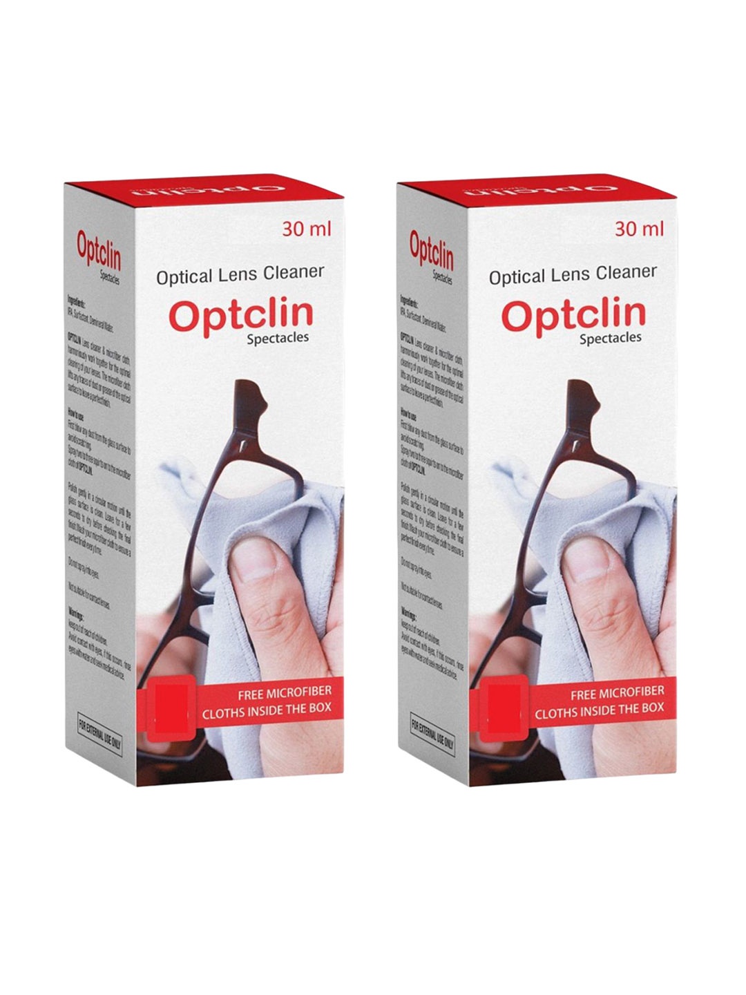 

WestCoast Pack Of 2 Optical Lens Cleaner-60 Ml, White
