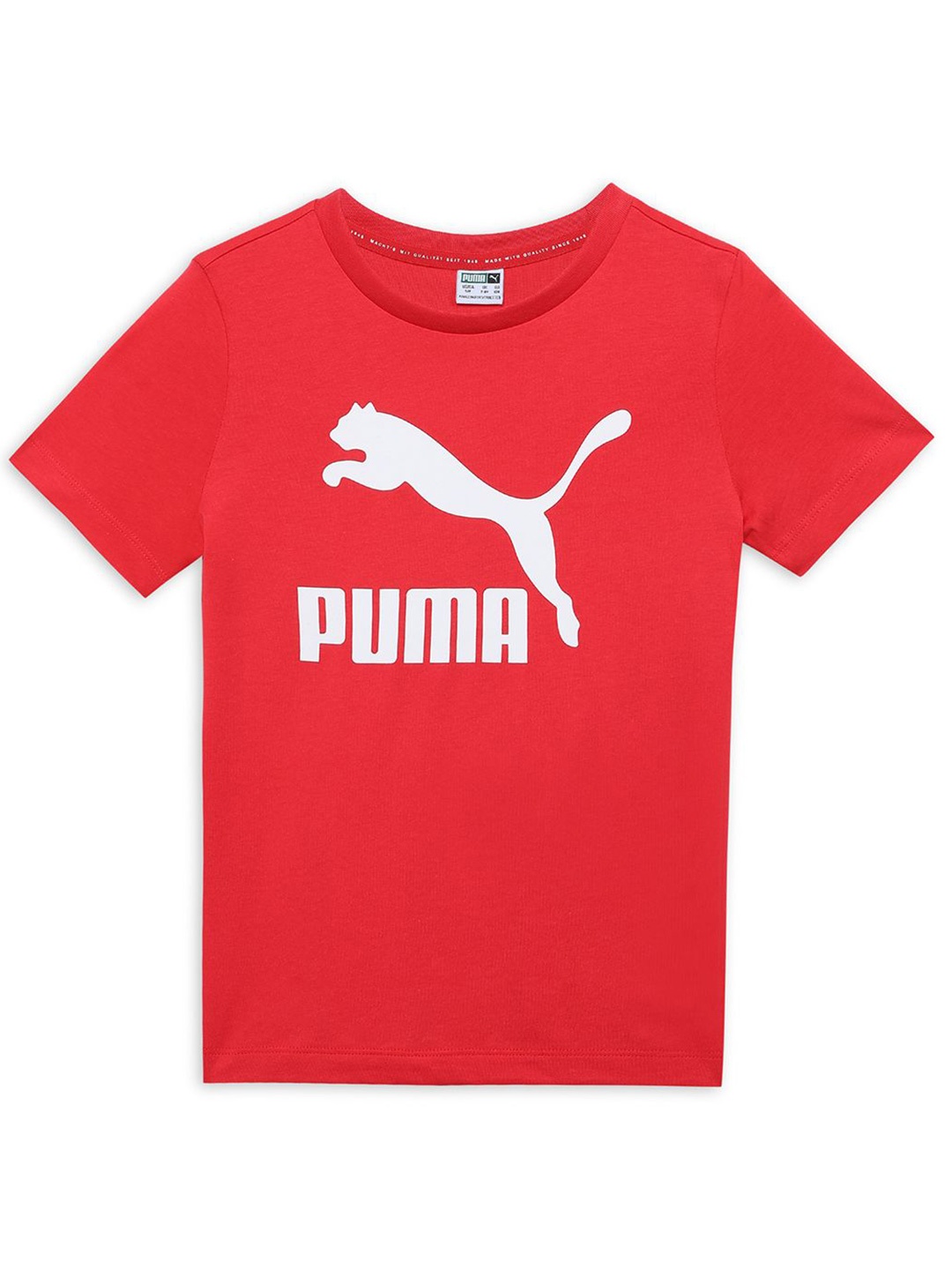 

Puma Classics Boys Printed Tshirts, Red