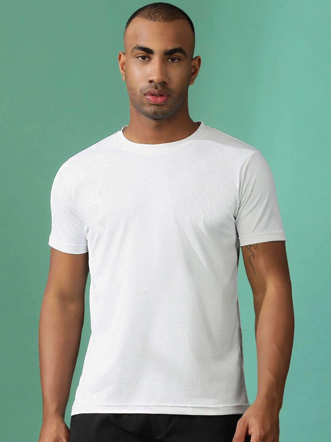 

EPPE Men Pockets Slim Fit T-shirt, White