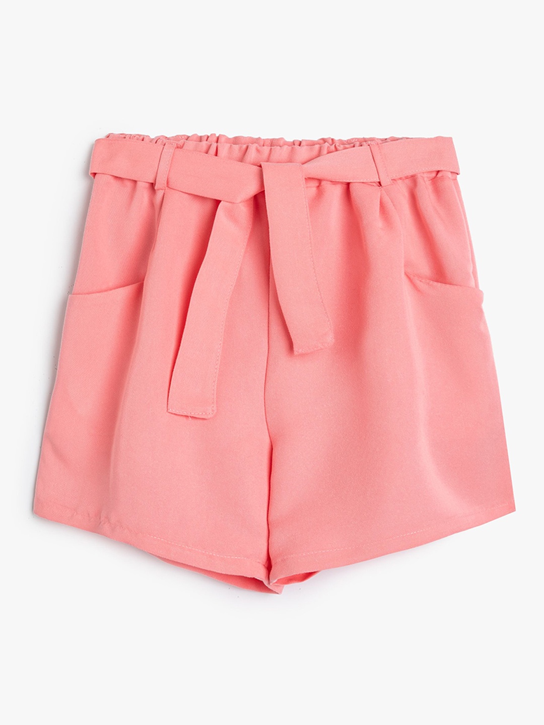 

Koton Solid Girls Shorts, Pink