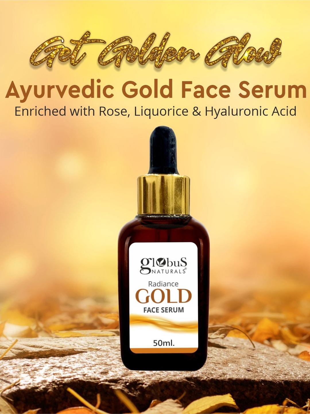 

Globus naturals Radiance Gold Face Serum- 50ml Each, Na