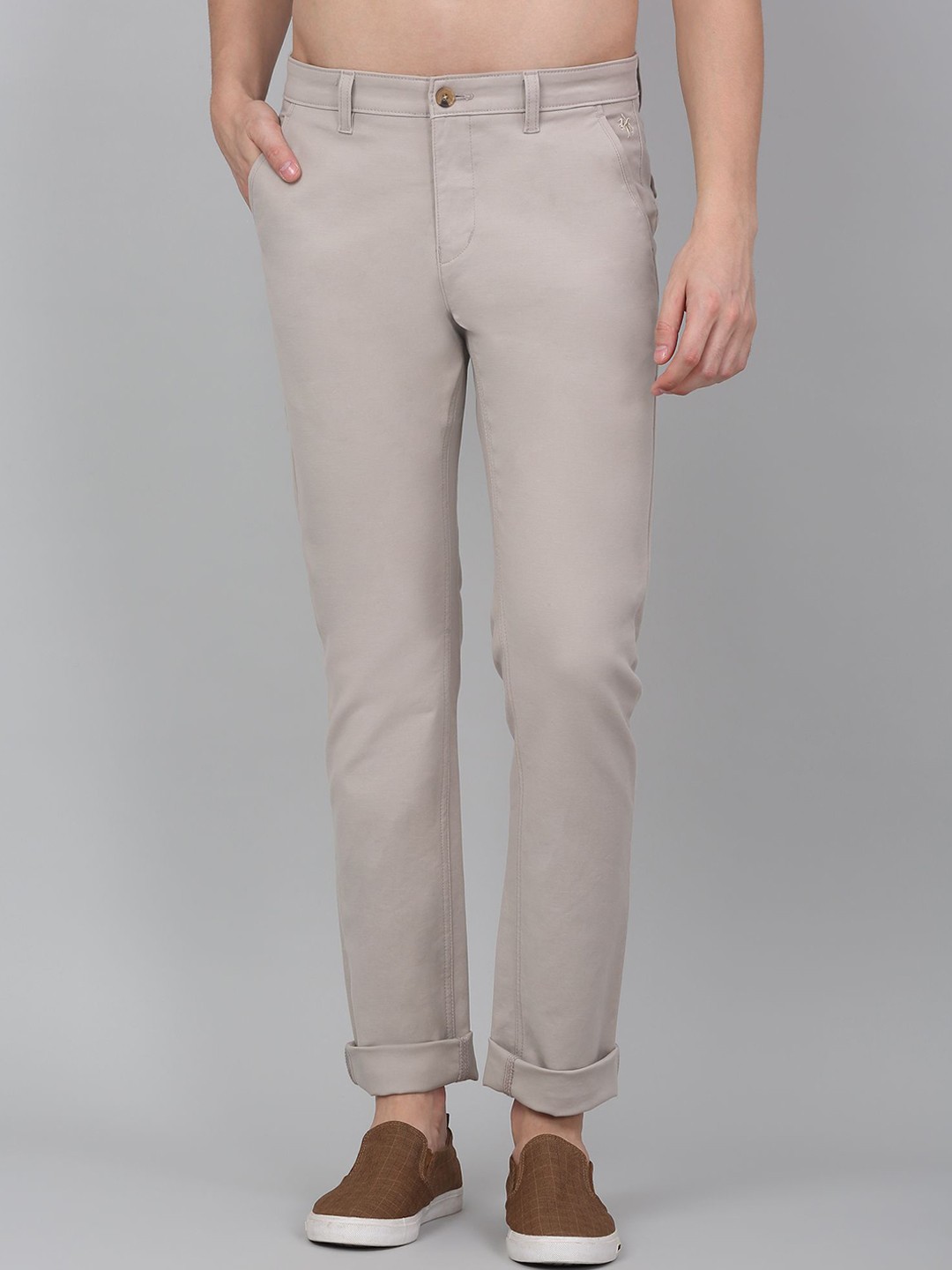 

Cantabil Men Trousers, Grey