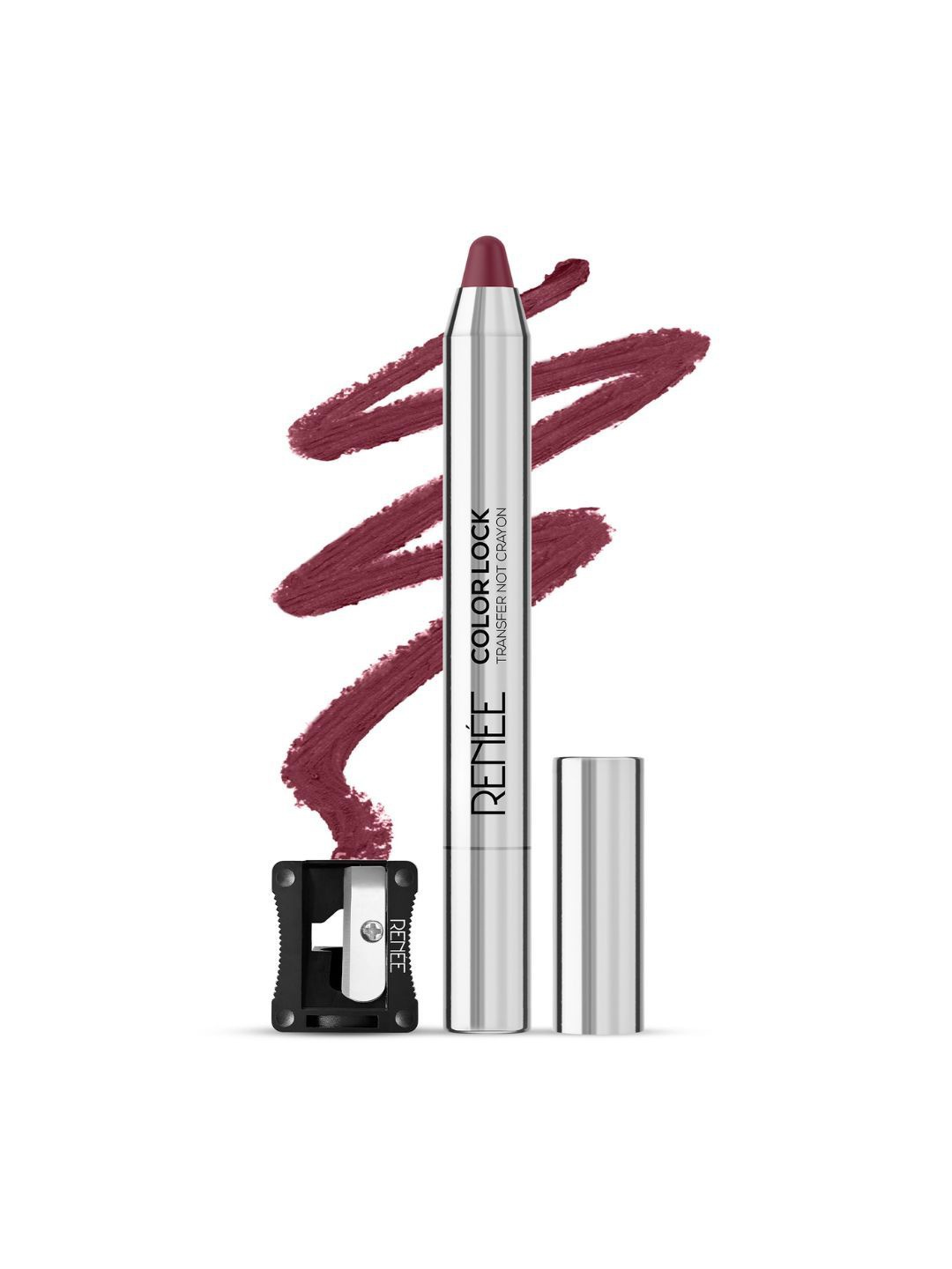 

Renee Colorlock Transfer Not SPF 20 Crayon Lipstick With Ceramides & Vitamin E 3g - Charm, Mauve