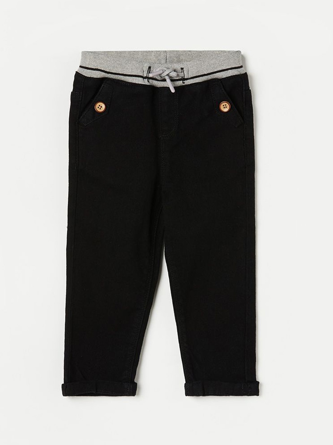 

Juniors by Lifestyle Boys Low Distress Jeans, Black