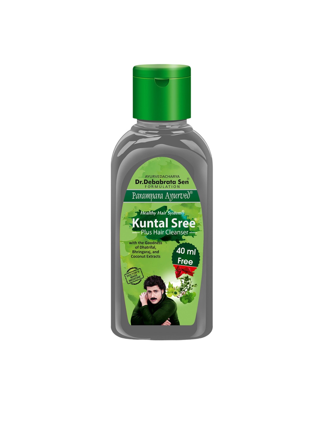 

Parampara Ayurved Kuntal Sree Plus Hair Cleaner- 100ml, Grey