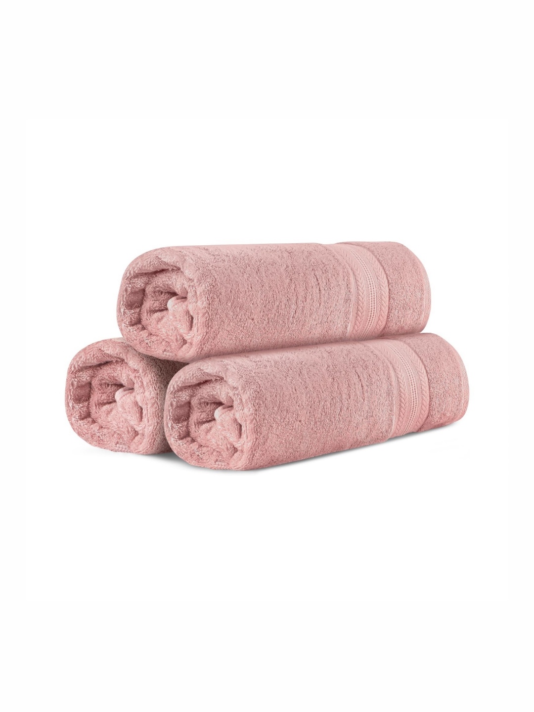

Himeya Pink 3 Pieces Bamboo 600 GSM Bath Towel