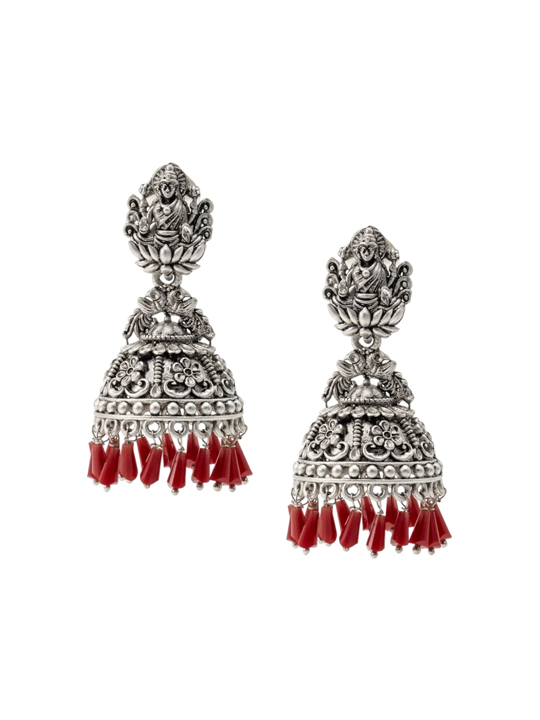

Shining Jewel - By Shivansh Contemporary Jhumkas Earrings, Pink