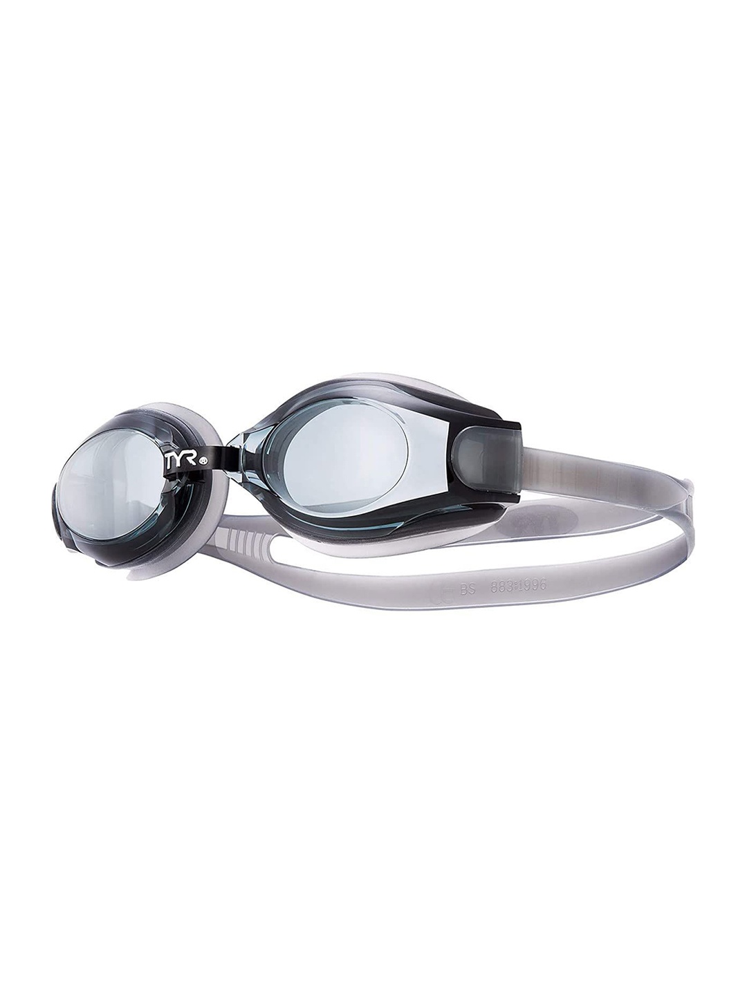 

TYR Corrective Optical Swim Goggles 3.5 (Smoke/Clear/Clear), Black