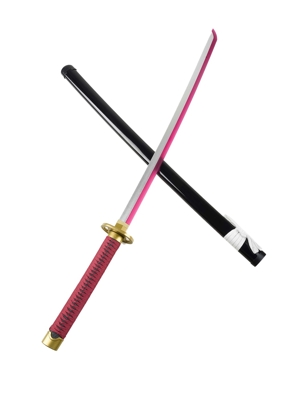 

COMICSENSE Kids Pink Jujutsu Kaisen Anime Yuta Okkotsu LED Wooden Katana Toys