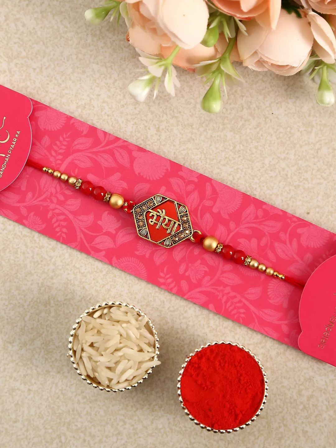 

fnp Trendy Bhaiya Rakhi Kids Collection, Red