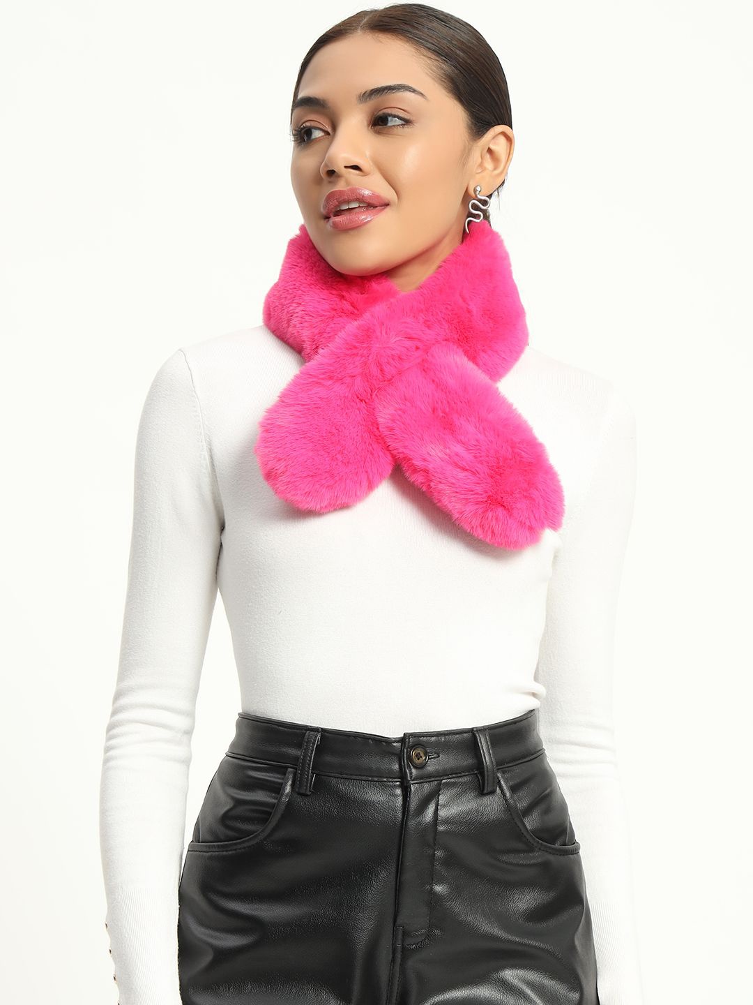 

Beau Design Women Scarf, Pink