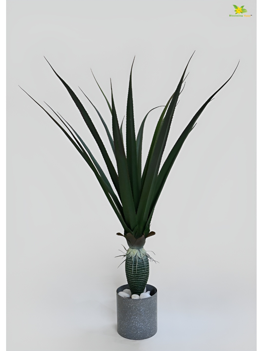 

Blooming Floret Green 1 Pieces Artificial Plant With Pot