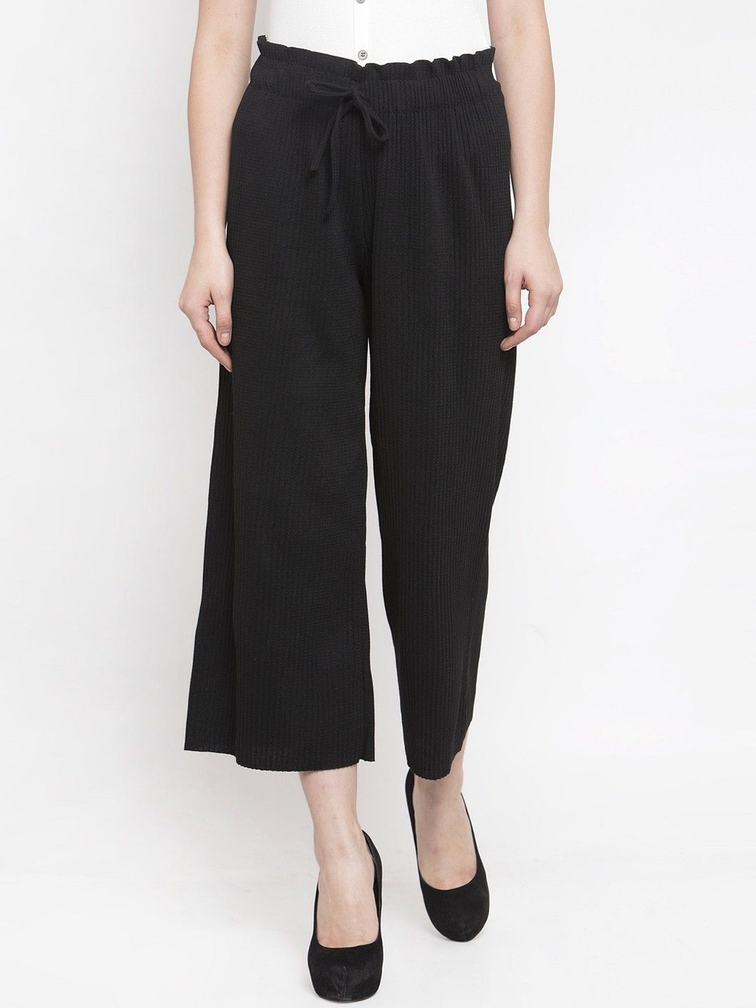 

Global Republic Loose Fit Trousers, Black
