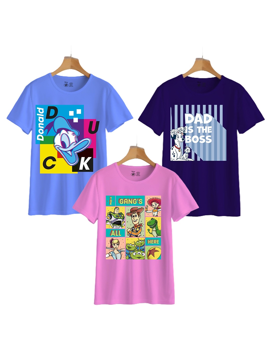 

YK Disney Boys 3 Printed T-shirt, Multi