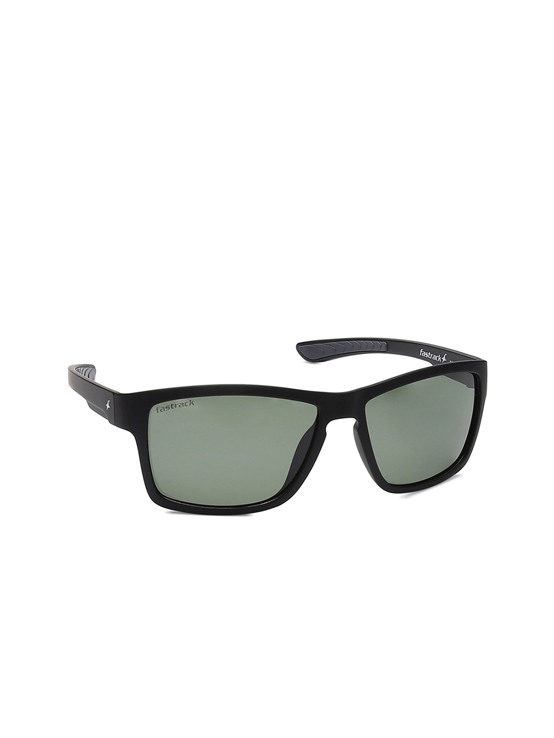 

Fastrack Men Polarised and UV Protected Lens Square Sunglasses, Green