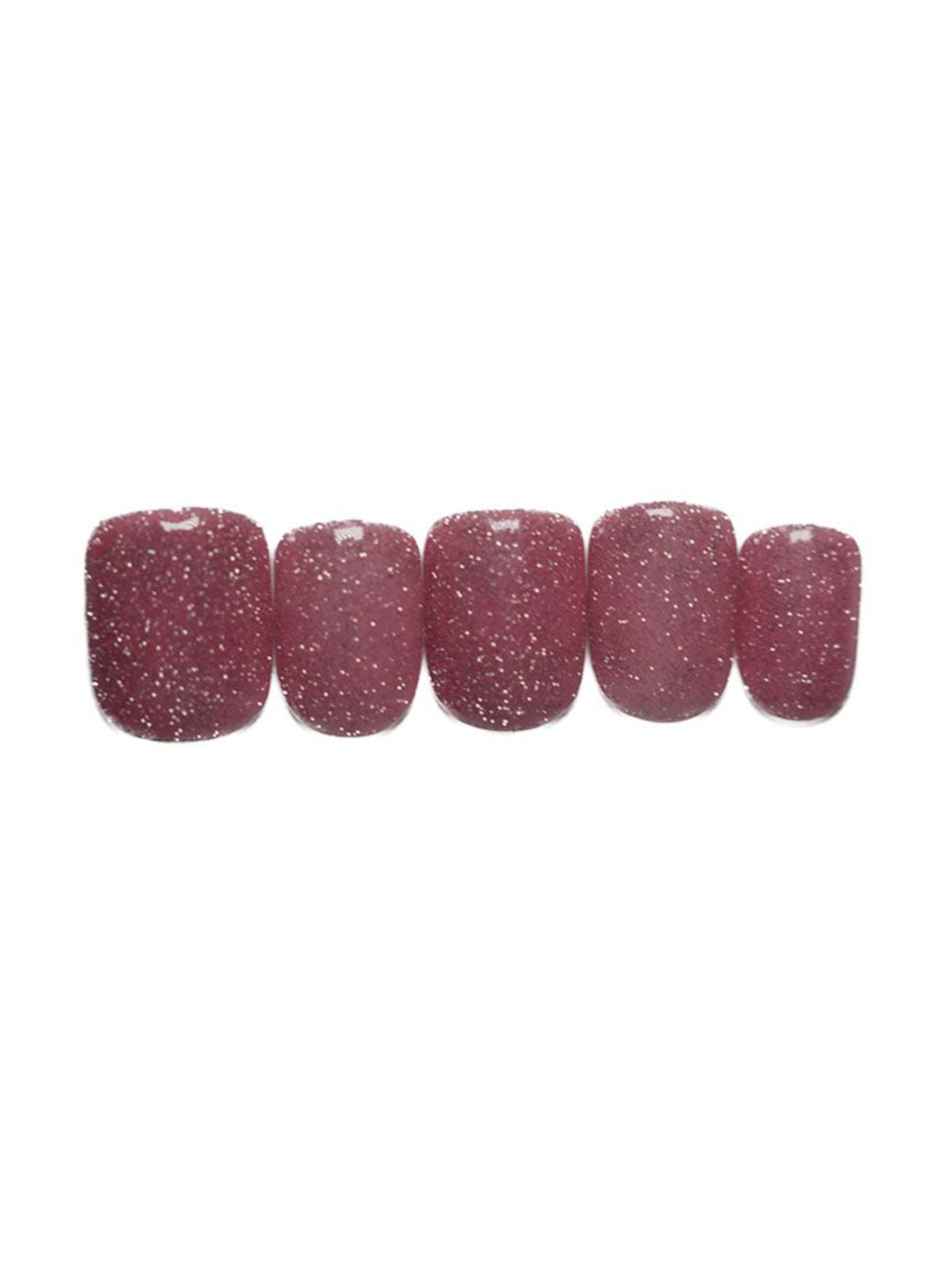 

SOEZI Jugnu Reusable Press On Nails-Short Almond, Pink