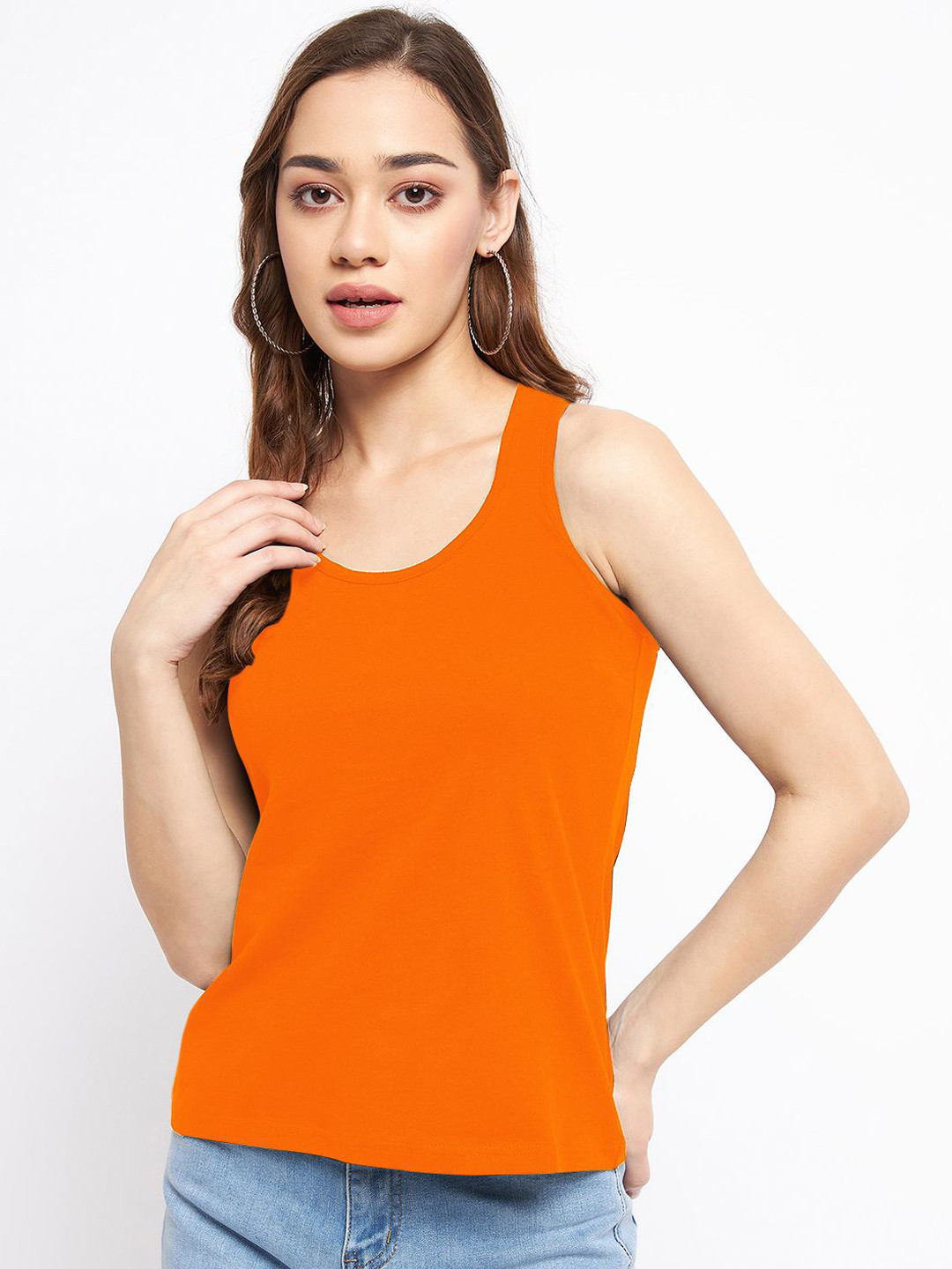 

BRINNS Non-Padded Camisoles, Orange