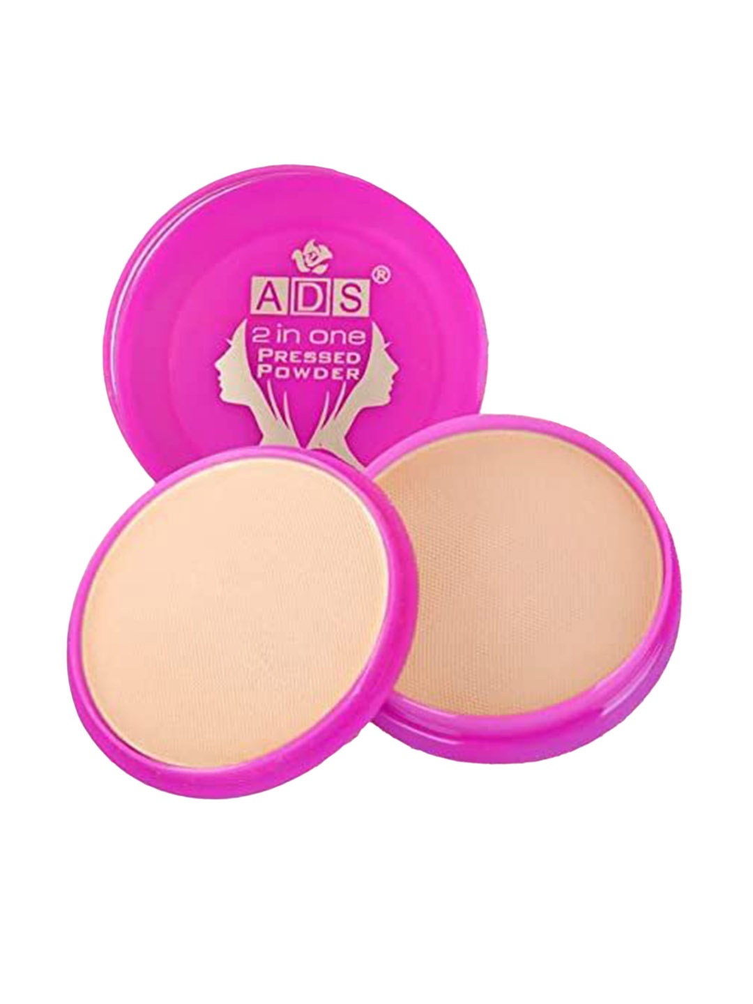 

A.D.S 2 In1 Waterproof Powder Compact With Foundation-20g, Beige
